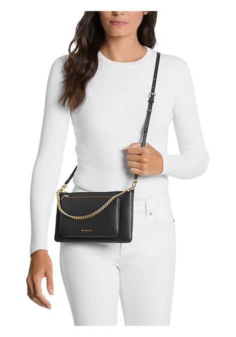 Borsa a tracolla Jet Set media in pelle martellata Michael Kors | 32F5GJ6C8L001